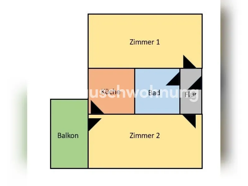 Tauschwohnung: 2-Zimmer-Wohnung in Pankow gegen 2,5-3 Zimmer! — photo 1